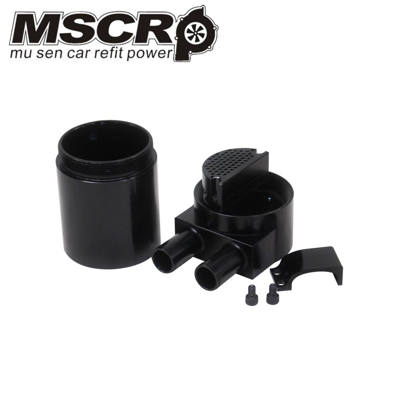 High Performance Black Aluminum Alloy Reservior Oil Catch Can Tank for BMW N54 335