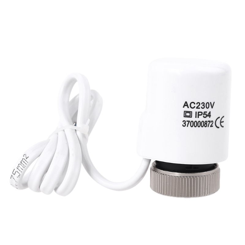 Ac 230V Nc Elektrische Thermische Actuator M30 * 1.5Mm Voor Thermostatische Radiator-Klep E5BE