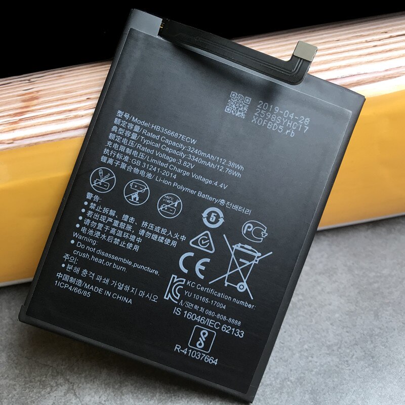Original HB356687ECW 3340mAh batería para Huawei Honor 7X BND-L21 BND-L22 BND-AL10 BND-TL10 amigo SE BND-L24 baterías