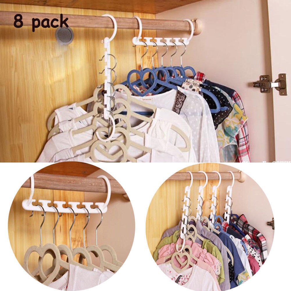 Multifunctionele Kleding Hnagers Saving Ruimte Closet Organizer Magic Wonder Rack