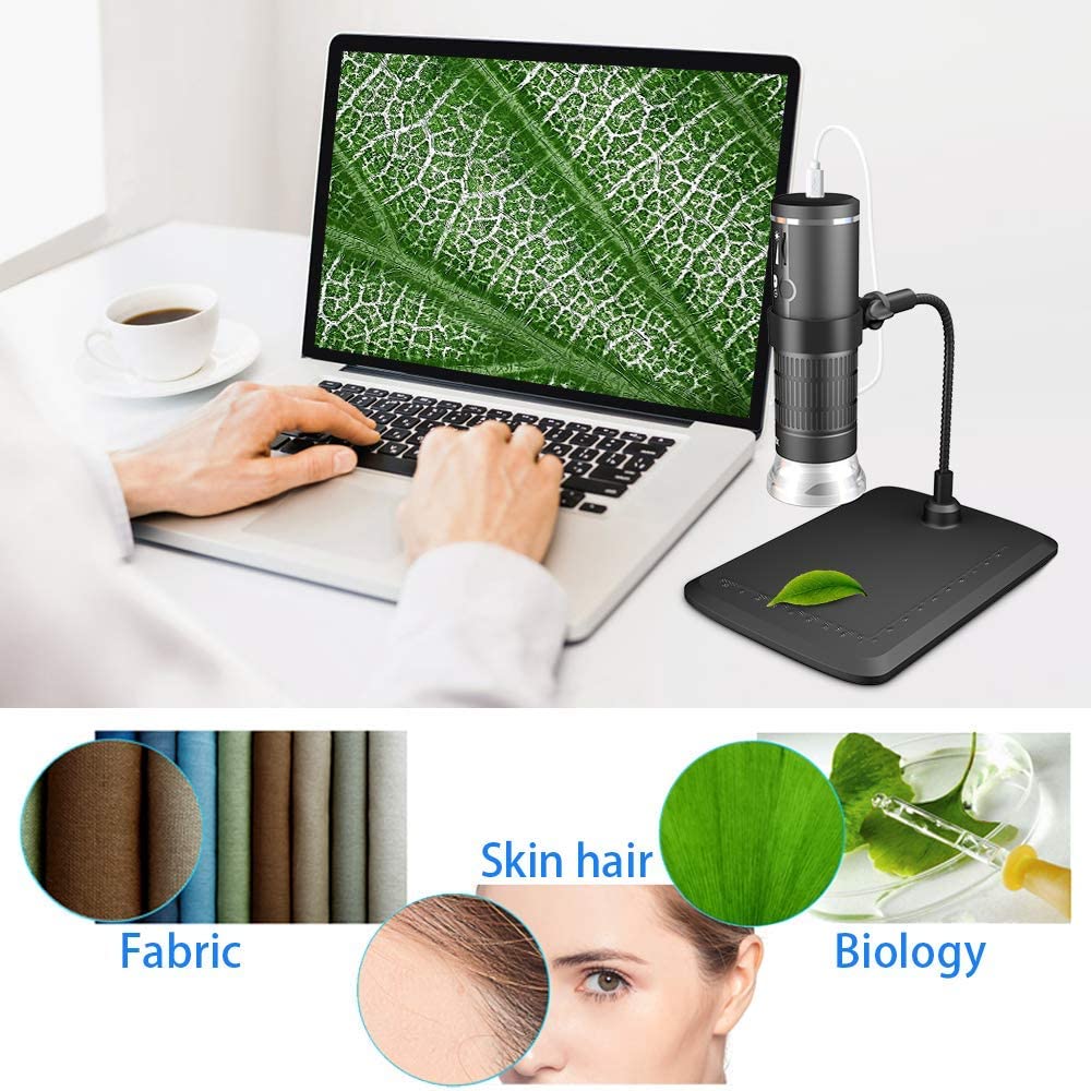 Wifi Professionele Usb Digitale Microscoop 8 Led 2MP 1000X Elektronische Microscoop Endoscoop Zoom Camera Vergrootglas + Lift St