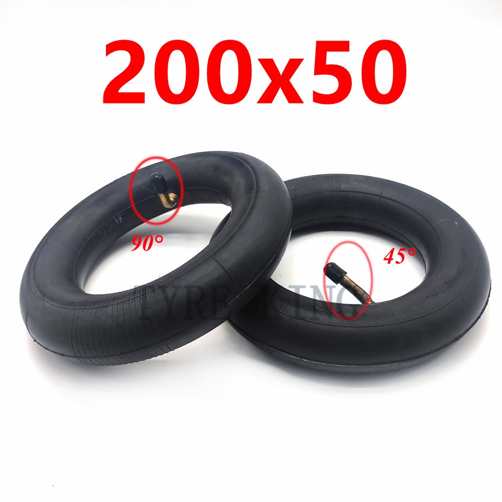 Cámara interior de 200X50 de , cámara interior de 200X50, neumático interno de 8 pulgadas para partes de bicicleta de bolsillo de Gas y patinete eléctrico