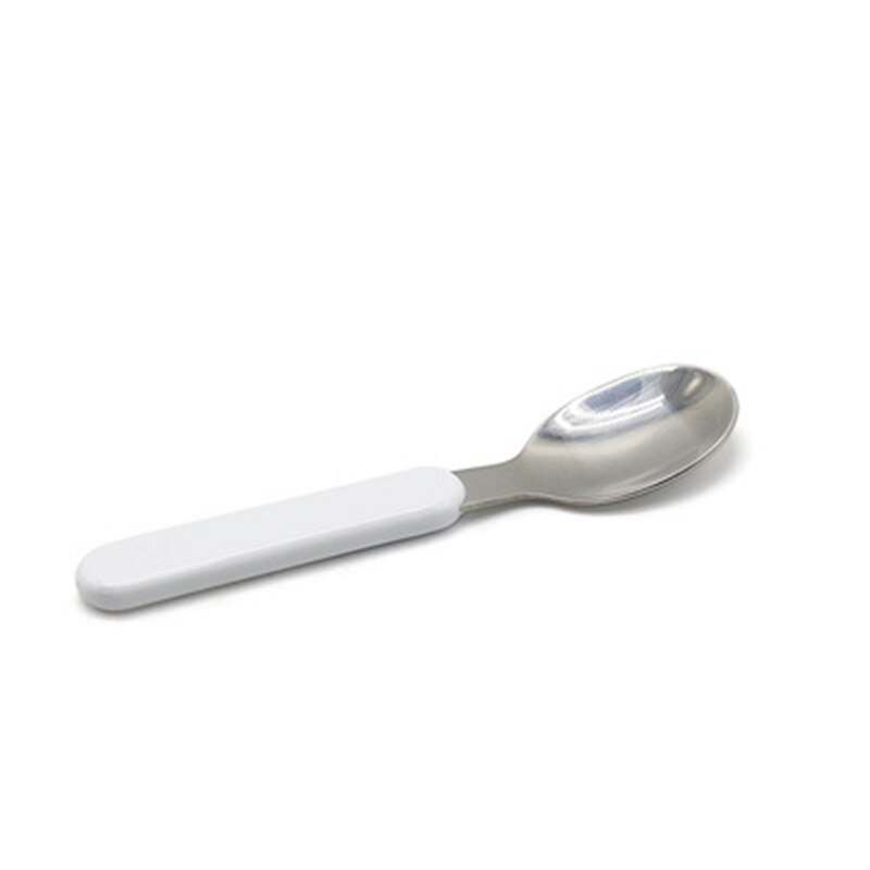 Aldult-cubiertos de sublimación para niños, vajilla de acero inoxidable, vajilla de estilo occidental, cuchillo blanco, tenedor y cuchara