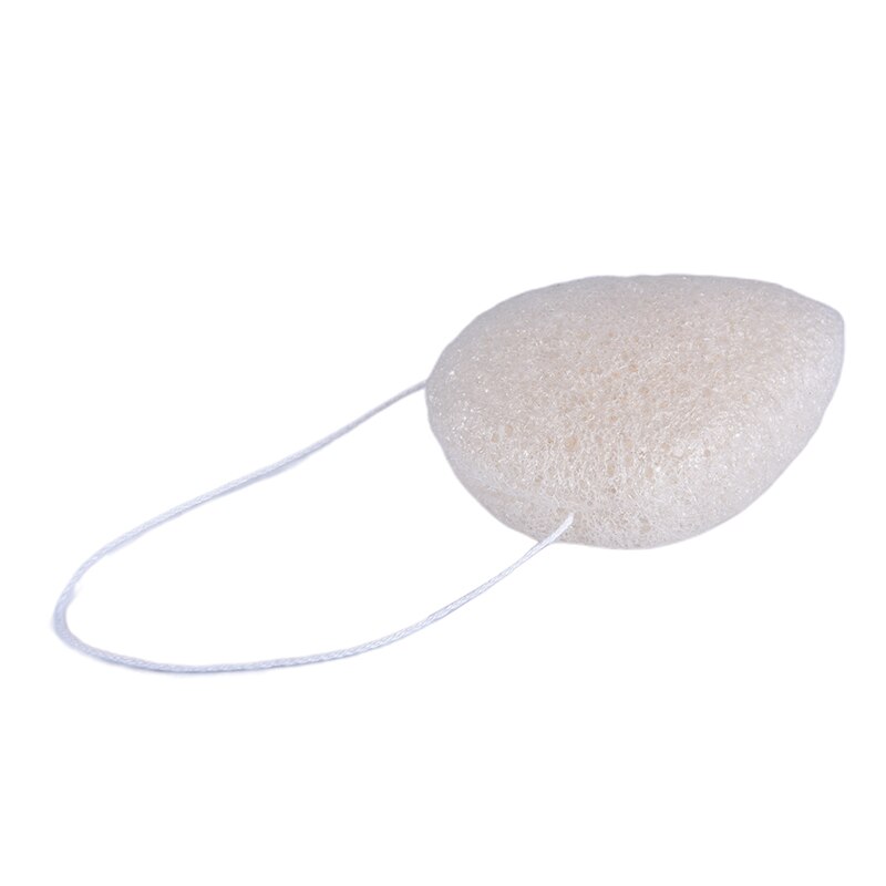 Natural Konjac Facial Puff Face Cleanse Washing Sponge Exfoliator Cleansing Sponge Puff Facial Cleanser Tool 4 Colors: White