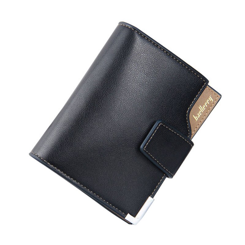 Retro Slim Small Leather Cards Wallets Short Bifold Wallet for Men Purses Male Purse Men's Wallet Business ID Card Holders