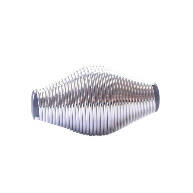 Spring Hand Grip Strengthener Hand Therapy Elastic Finger Power Muscle Grip Training Device Casual Play Palm Spring Ball: Silver