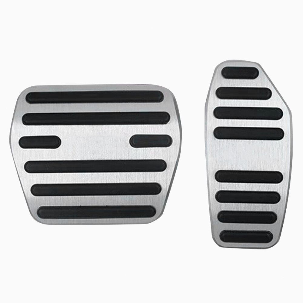 Aluminum Brake Pedal Accelerator Fuel Gas Pedals Pad AT for Nissan Qashqai J11