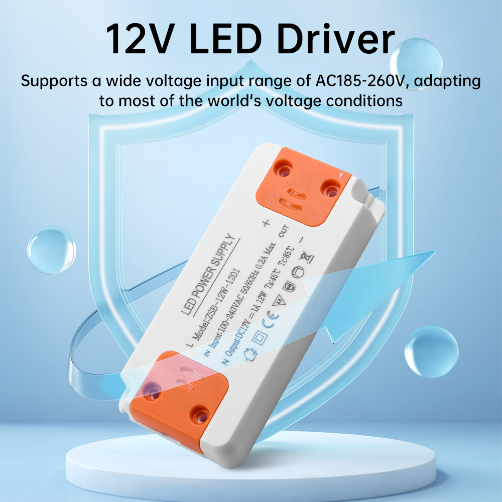 DC 12V Ultradünner Beleuchtungstransformator LED-Netzteil 12W 18W 24W 36W Treiber 110V 220V 230V für LED-Streifenlichter