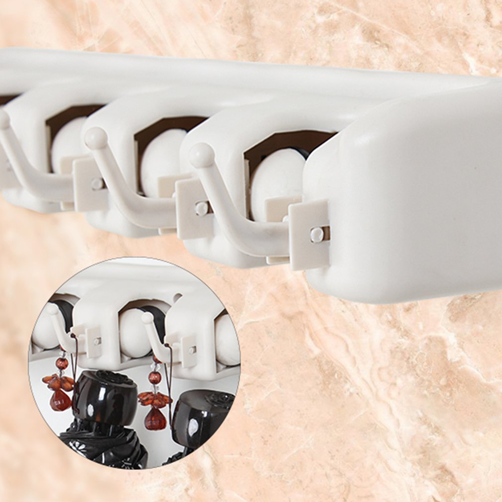 Space Aluminum Clothes Rack 5 Position White Rack Washing Table Convenient Bathroom And Toilet Storage Rack