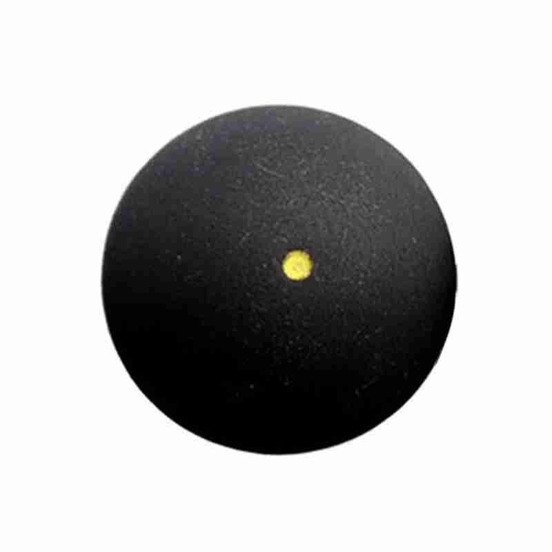 Single Blue Dot Squash Ball High Bounce Fast Speed Training Rubber Ball for Beginner Newcomer: yellow