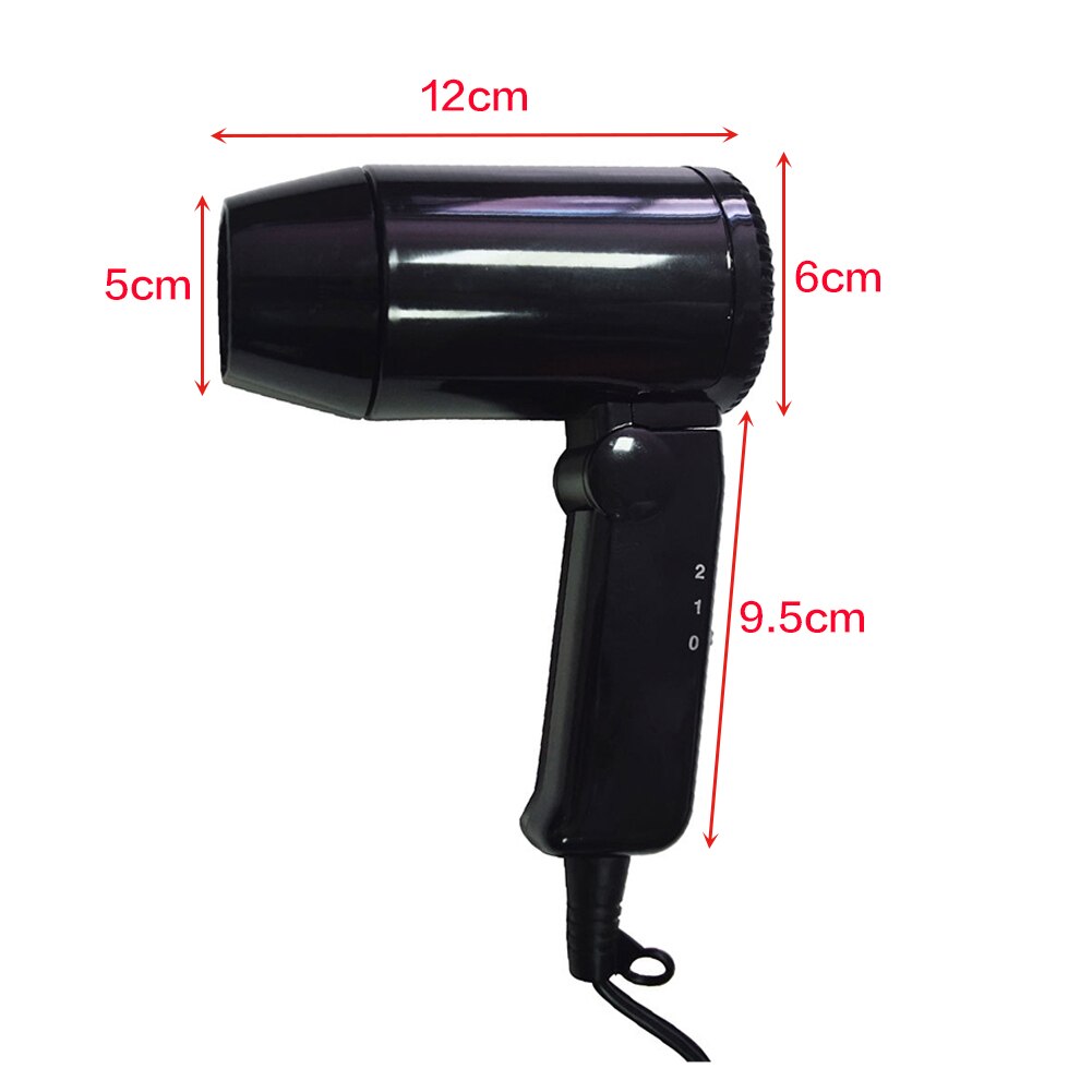 12V Folding Hair Drier Car-styling Hair Drier Car Portable Hair Drier For Car RV Boats Motorhome Trucks Trailer Travel Camping