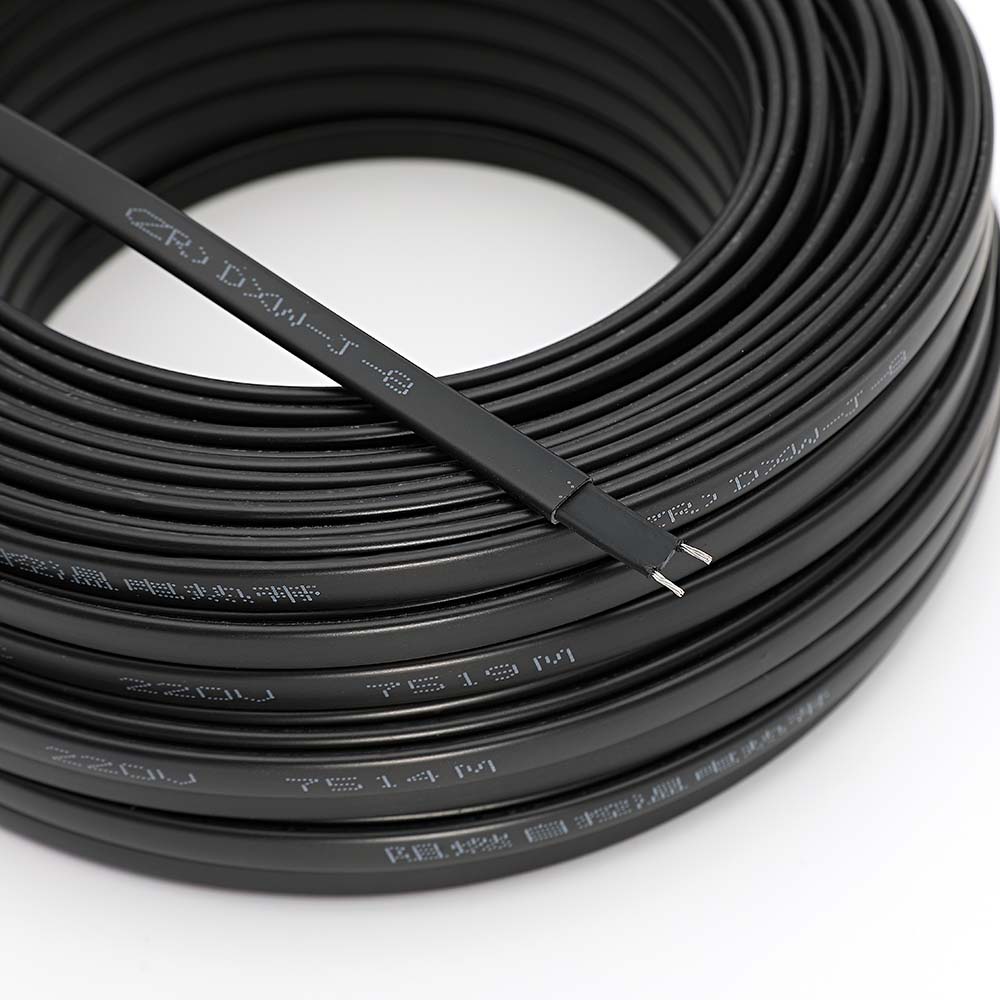 220 V, 240 V waterproof self regulating heating cable to prevent pipeline icing and heat tracing system