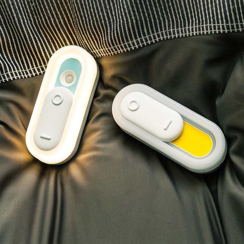 1pcs LED Intelligent Door Lock Cabinet Key Induction Small Night Light Sensor Lamp Human Infrared Sensor Photosensitive Sensors