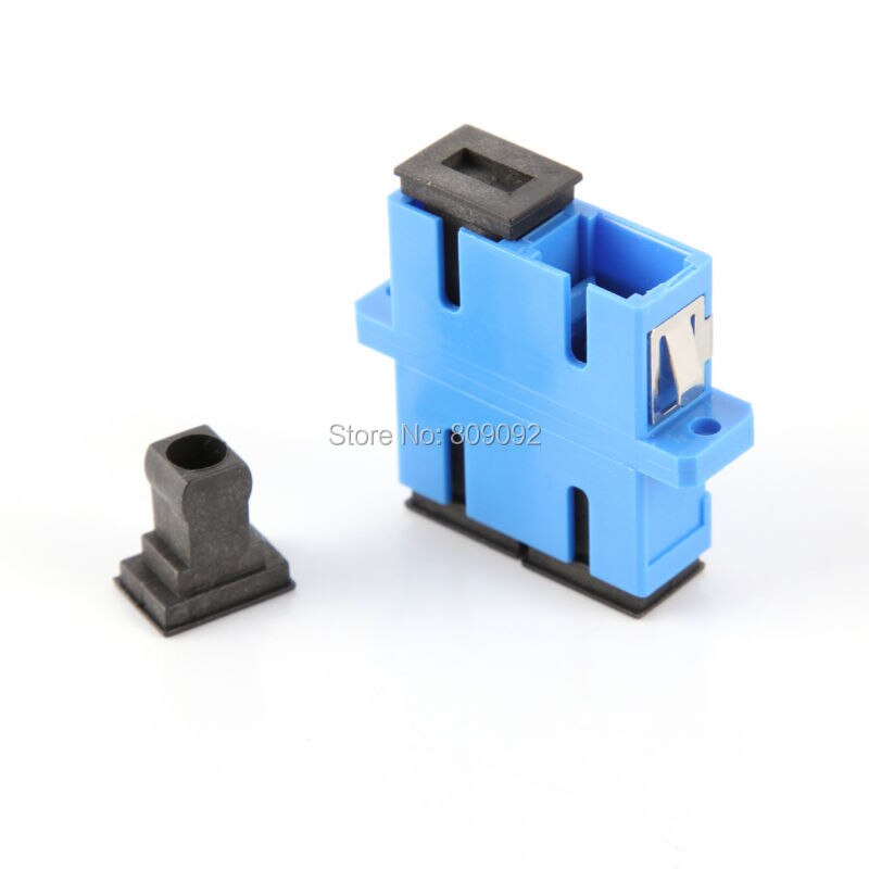 10pcs SC-SC Duplex Fiber Optic Adapter Optical Duplexer Connector Coupler Blue connector fiber extension connector