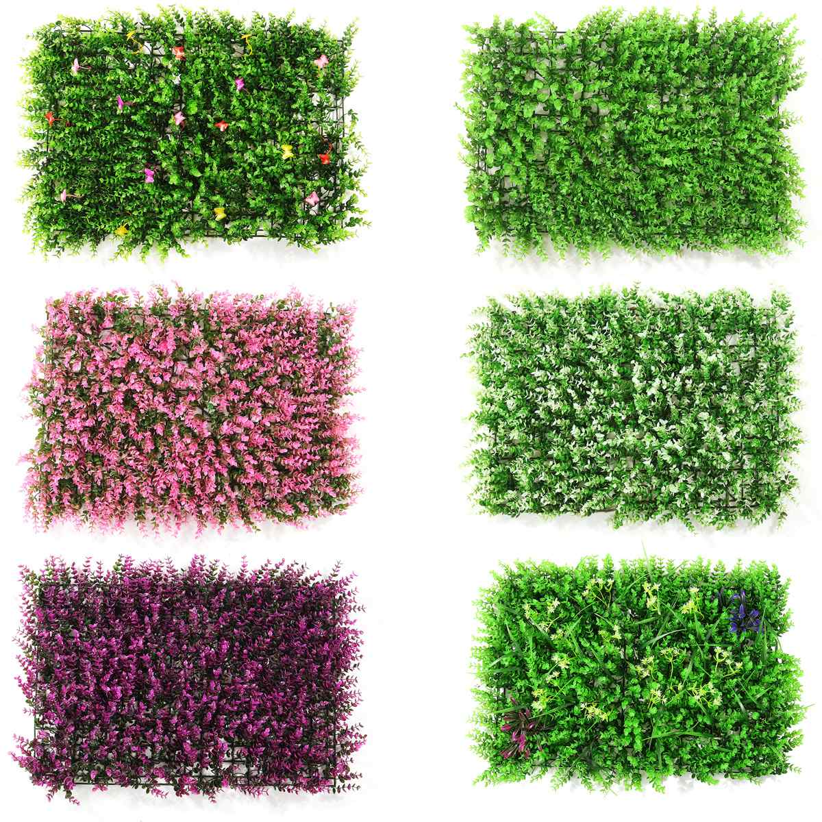 40x60cm Artificial Green Plant Lawns Carpet for Home Garden Wall Landscaping Green Plastic Lawn Door Shop Backdrop Image Grass