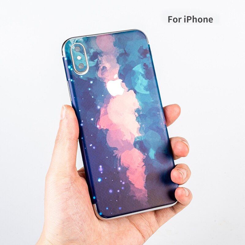 Colorful Diverse Pattern Matte Skins Film Wrap Skin Phone Back Sticker For iPhone X /iPhone XR /iPhone XS /iPhone XS MAX Sticker