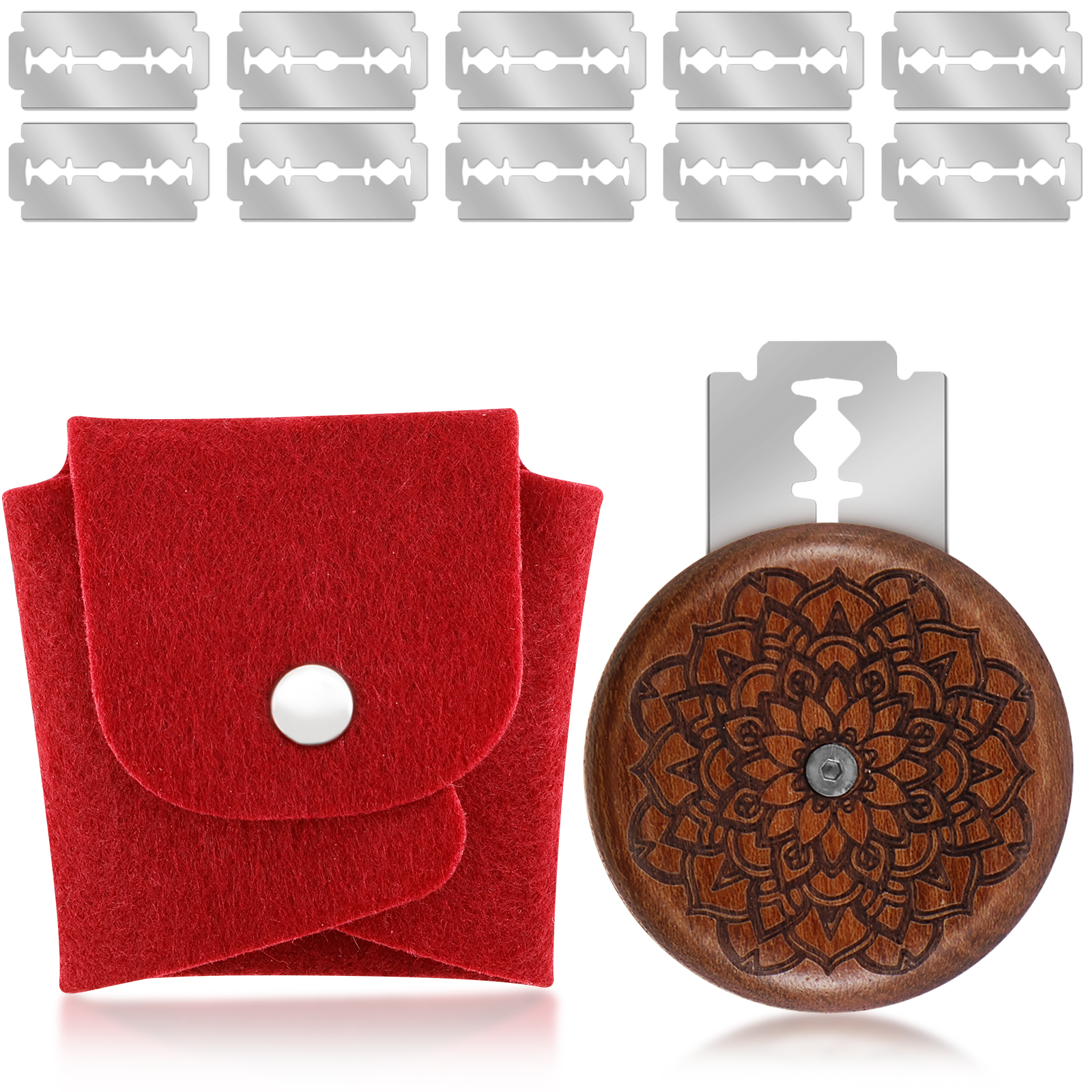 Bread Dough Scoring Tool Compact Bread Scoring Dough Cutter 5cm Wooden Sourdough Bread Scorer for Homemade Sourdough Bread: Default Title