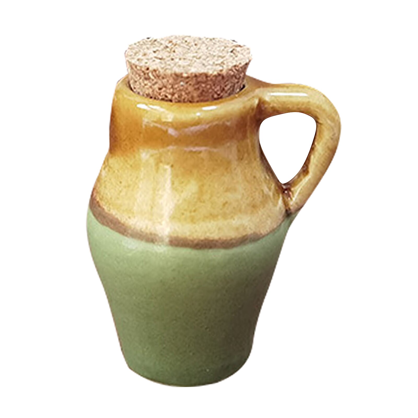 Miniature Tableware Set 1/12 Scale Porcelain Seasoning Jars with Lid Dollhouse Kitchen Accessories for Toy House Decoration