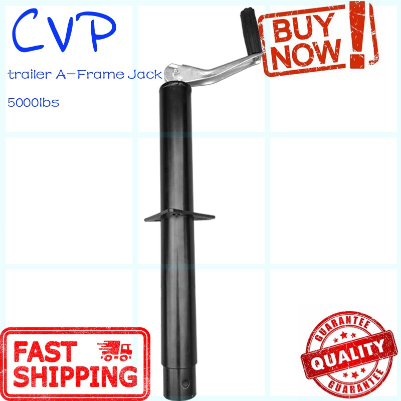 Round A-Frame topwind trailer jack 5000lbs capacity 14.5" top wind lift boat RV trailer,trailer parts