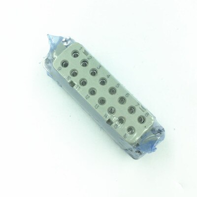 Heavy-duty Connector 16-pin Waterproof Rectangular Aviation Plug Socket Small 16-pin HDC-HA-016-1 Concealed: type 4