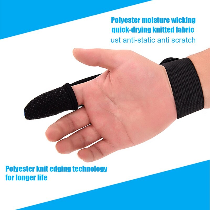 Protecteur gants de pêche ligne de coulée lancer canne à pêche dédié respirant Polyester antidérapant unique doigt gants