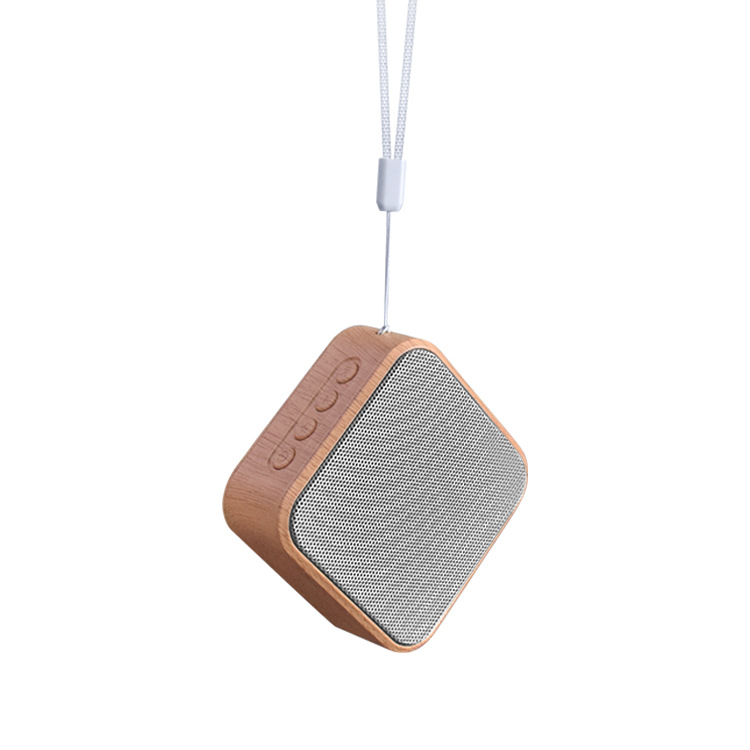 Grain De Bois A70 Bluetooth Haut-Parleur Portable Carte Mini Subwoofer Audio Sans Fil