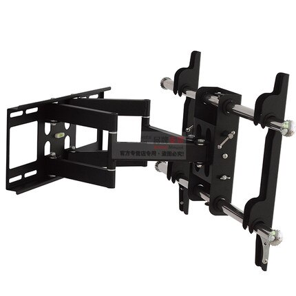 Super Full Motion 32&quot;-65&quot; LED LCD TV Wall Mount Swing Arm With Anti-theft Lock Loading 100kgs Tilt Swivel VESA 600*400mm