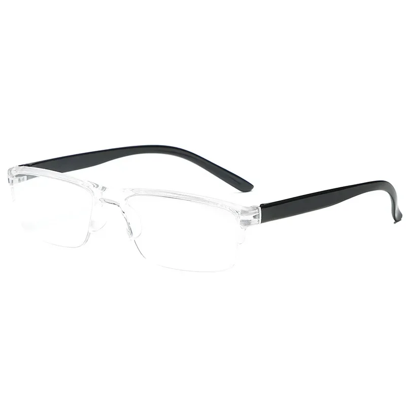 High-definition optische leesbril Verziend Brillen Draagbare Ultralight Presbyopie Brillen Unisex Bril: Black / +300