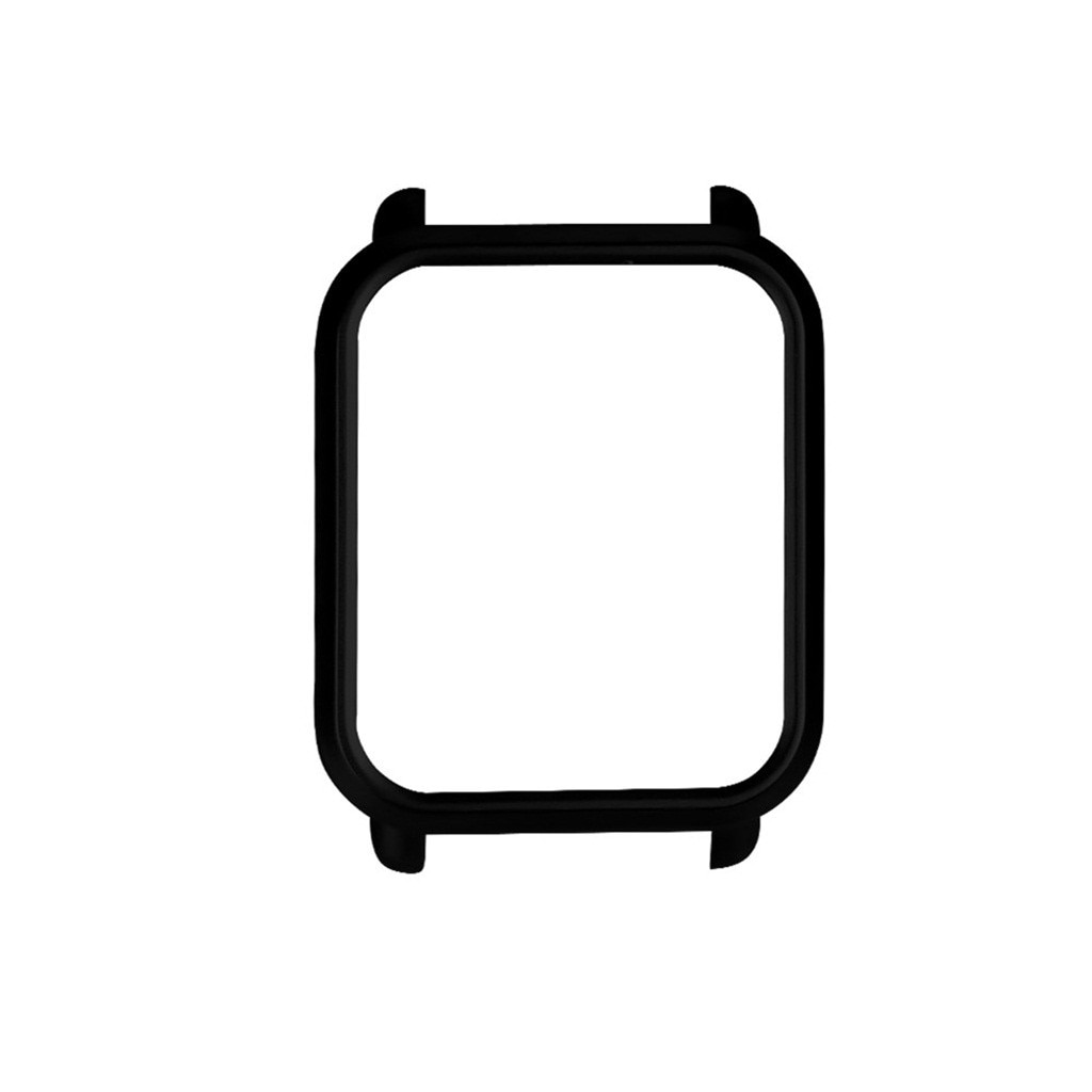 CARPRIE Screen Protector Slim Colorful Frame Case Cover Protect Shell For Huami Amazfit Bip Younth Watch with Screen Protector