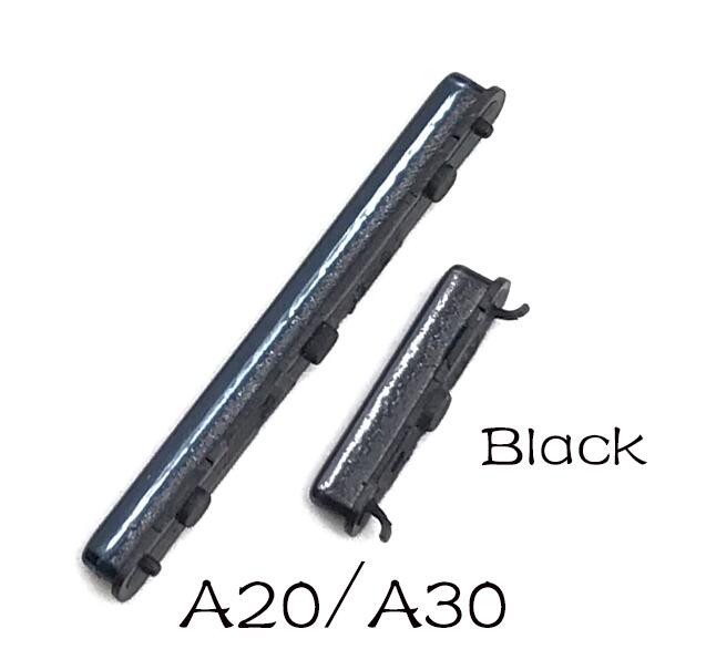 Seite Power-Taste + Lautstärke Taste Für Samsung A10 A105F A20 A205F A30 A305F A40 A405 A50 A750 Ersatz Teile: A20 Black