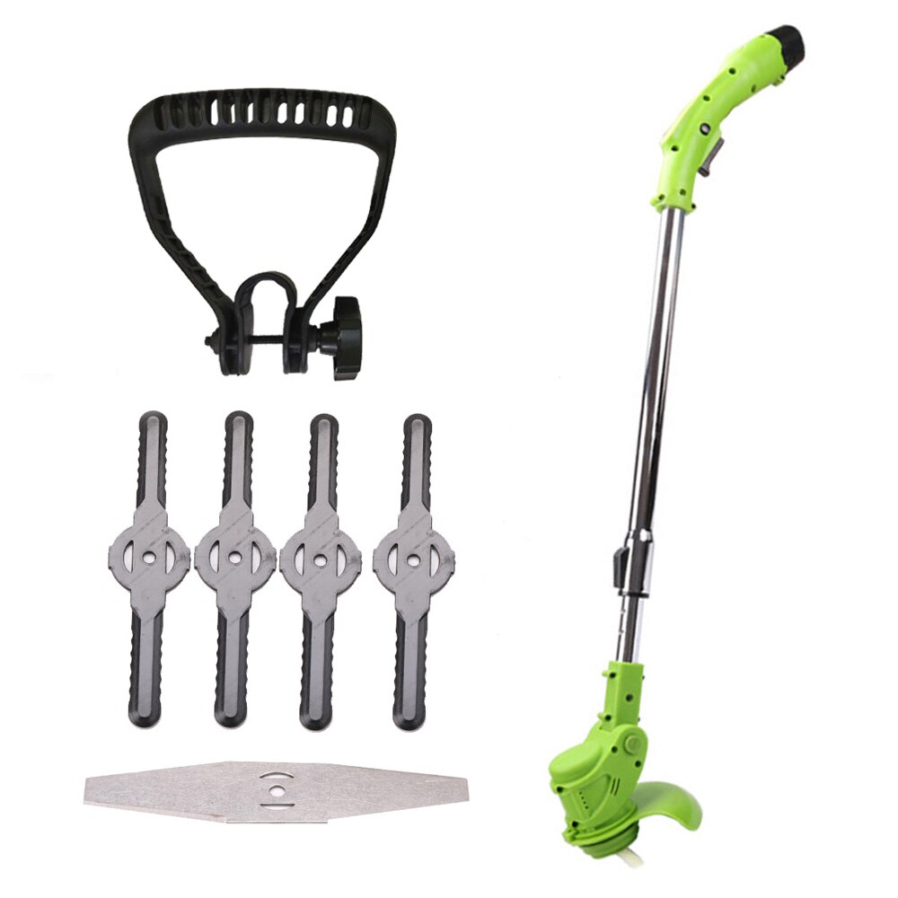 12V Lithium Battery Electric Lawn Mower Agricultural Household Cordless Weeder Garden Pruning Tool Grass Trimmer Brush Cutter