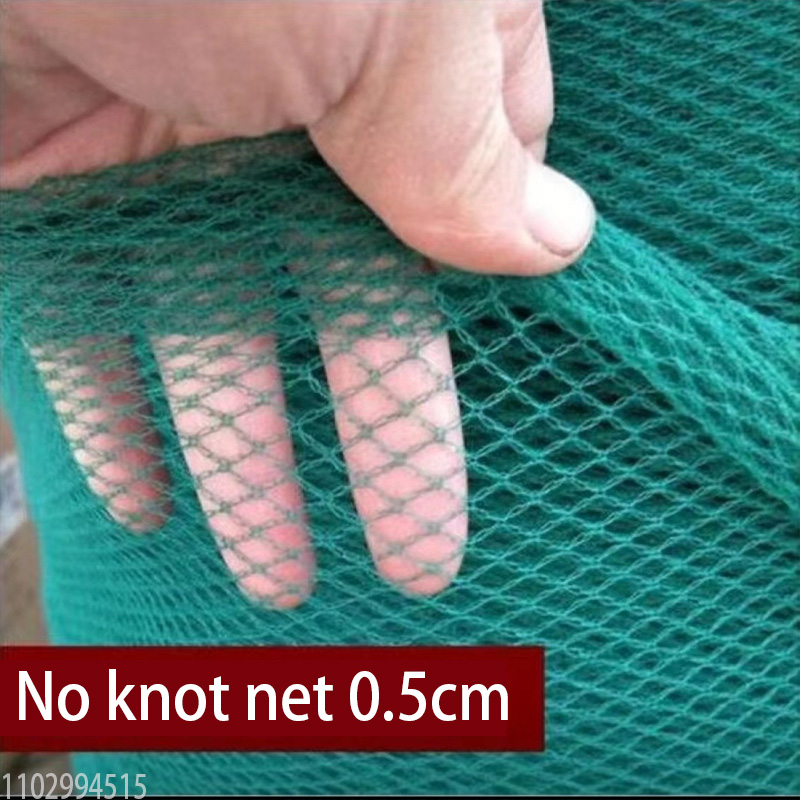 Red sin nudos a prueba de aves, red de cereza y uva, malla de 5mm, árbol frutal, red a prueba de aves, red de pesca para huerto, tela a prueba de granizo: XXL