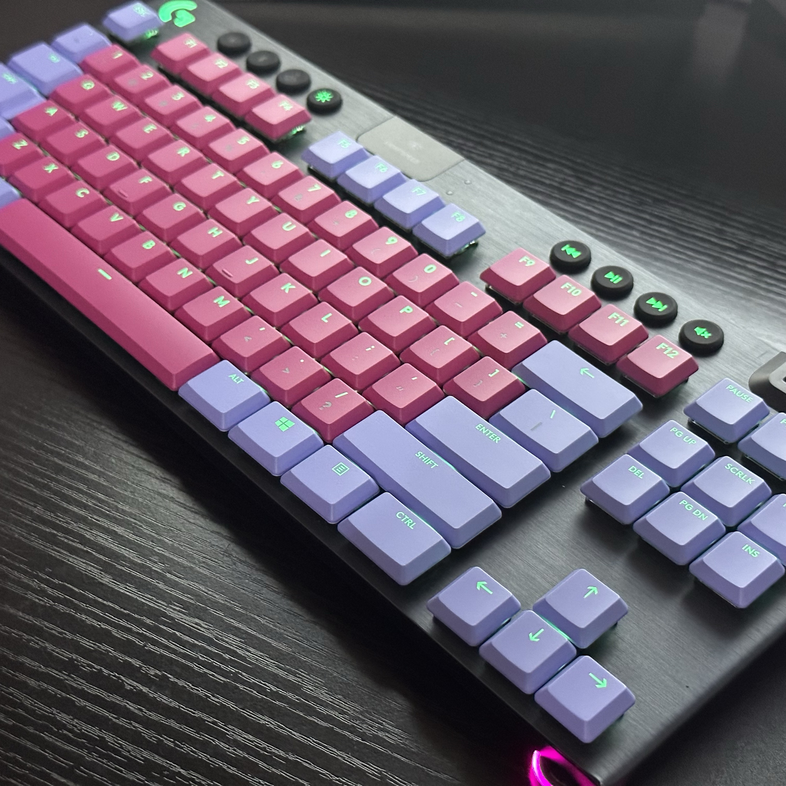 G913 tkl färgade tangenter trådbundna mekaniska speltangentbordsknappar  g913 g915 g913 g913 tkl  g813 tkl tangenter: Anti-guld