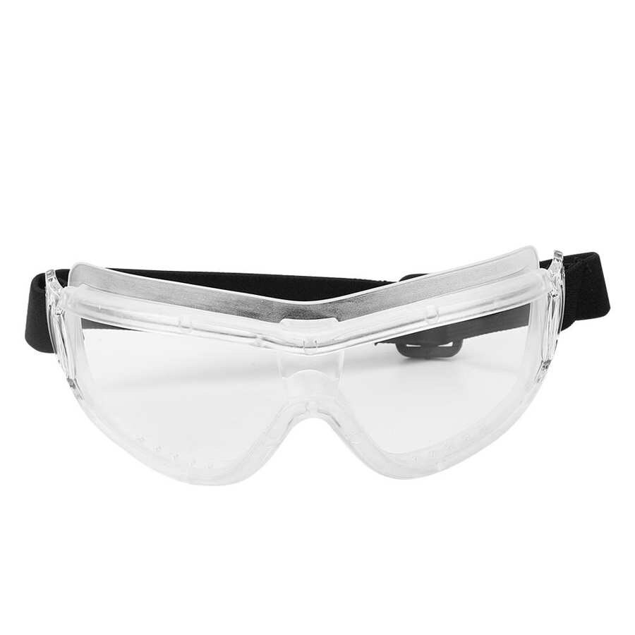 Gafas de seguridad para niños, lentes protectoras transparentes antivaho para exteriores, ciclismo, escalada, senderismo, a prueba de viento: Blanco