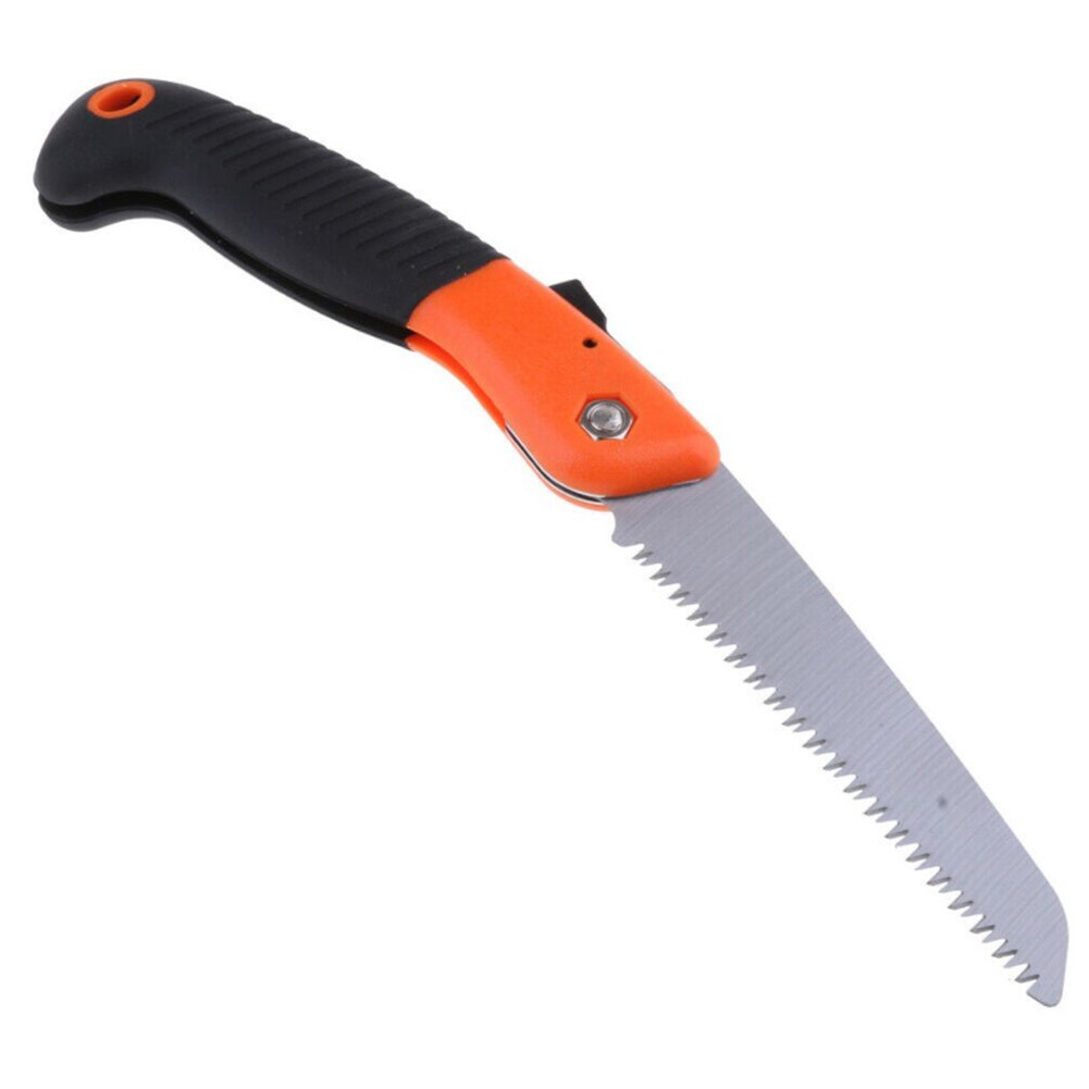 Folding Fruit Tree Pruning Saw Triple Cut Garden Hand Pruner Tree Hedge Trimming Woodworking Manual Saw