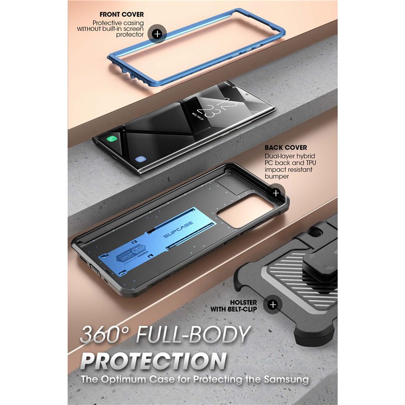 Voor Samsung Galaxy Note 20 Case 6.7 Inch ) supcase Ub Pro Full-Body Robuuste Holster Cover Zonder Ingebouwde Screen Protector