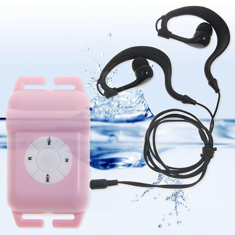 IPX8 Niveau Waterdicht MP3 Onderwater Spelen Liedjes 4Gb/8Gb Muziekspeler Met Fm Radio Voor Zwemmen Running surfen Spa