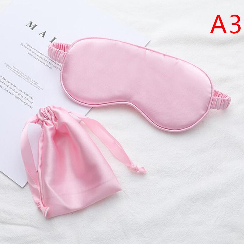 Double-Side Shading Slaapmasker Slapen Eye Mask Cover Ooglap Blinddoeken Slaapmasker Gezondheid Slaap Shield Licht Zijde: A3