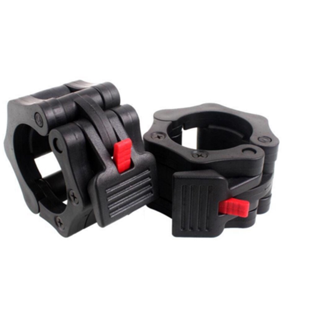 50mm Barbell Locking Weight Lifting Bar Clamp Collars Workout Gym Dumbbell Lock
