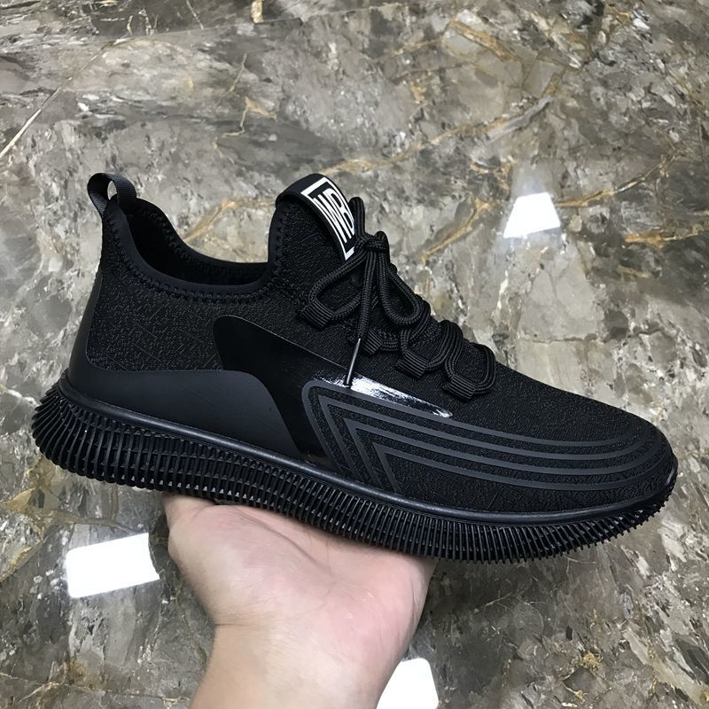 Herenschoenen casual koreaanse zomer ademende sport hardloopschoenen stoffen schoenen heren trendy schoenen herenschoenen
