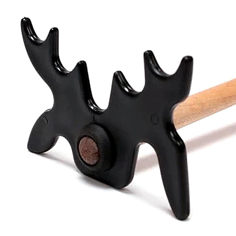 Schwarz Snooker Billard Queue Rack Brücke Kopf Billard Kreuz Geweih Stange Halter Pool Queue Rahmen Pole Rack Stange Zubehör