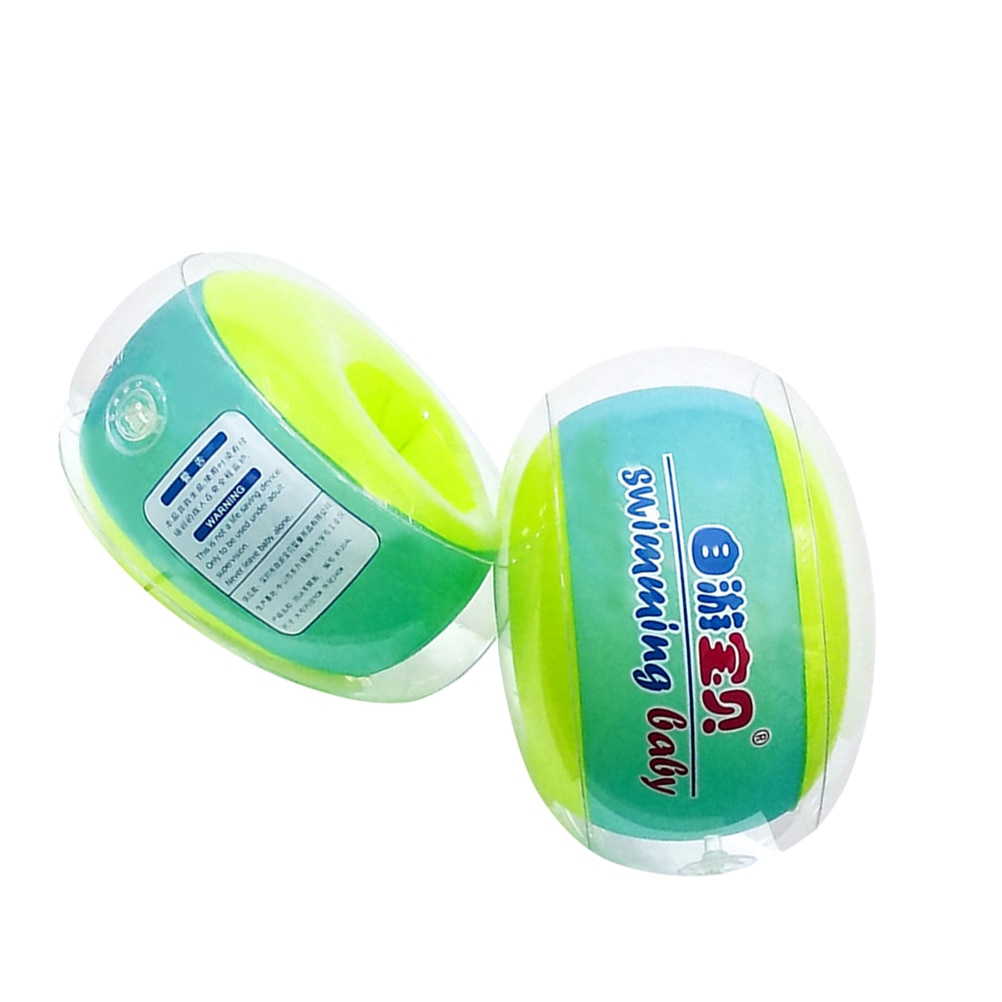 1 par de flotadores de brazo para niños, enrolladas, inflables para nadar, bandas de brazo, flotador, mangas, anillo de natación, brazaletes para niños, niños