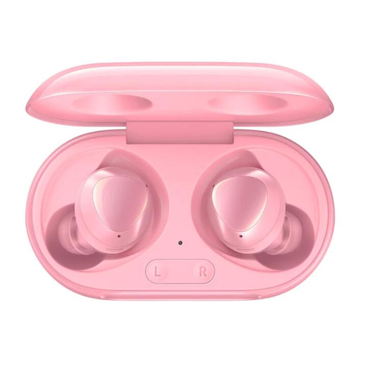 R175 intelligens trådlöst bluetooth headset vattentätt touch sport hörlurar brusreducering med laddningsbox: Rosa