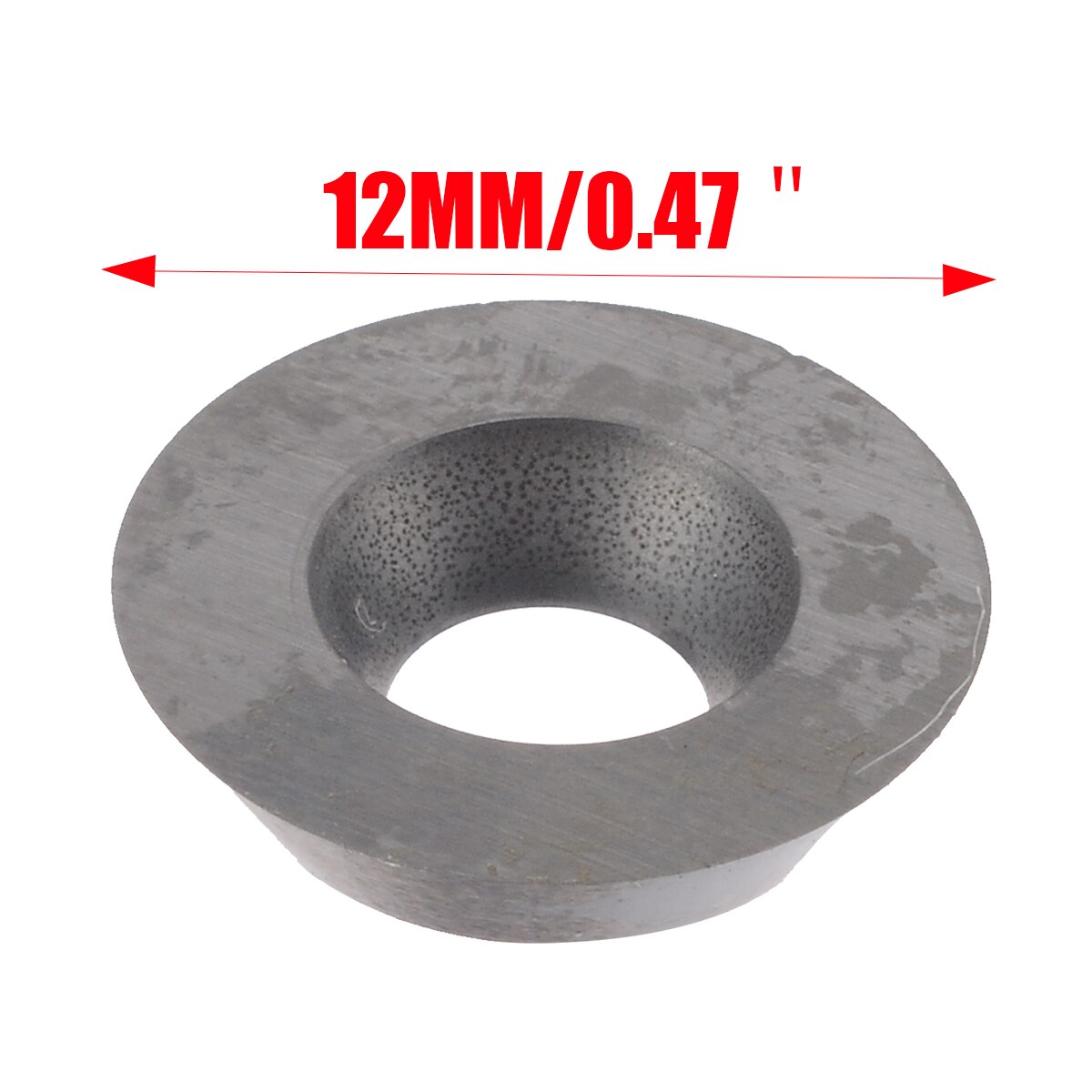 12mm Diameter Tungsten steel Round Carbide Insert Cutter with Screw for Wood Turning Tool Processing Wood