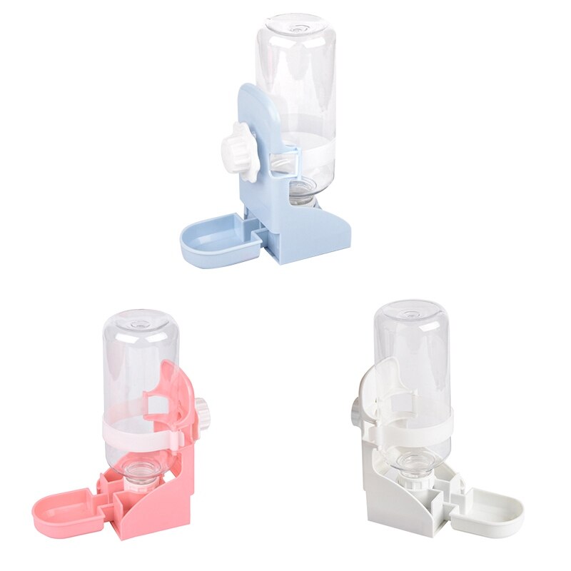 500ML Bird Water Drinker Feeder Waterer Drinker Pet Bird Drinking Water Feeder Bowl Cat Dog Cage Hanging Water Dispenser