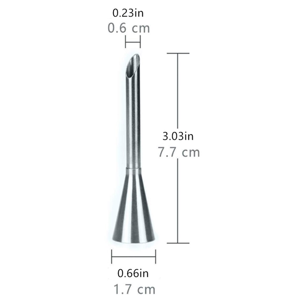 Lange Piping Icing Nozzles Tip Spuitzak Cake Cupcake Sugarcraft Decoreren Gereedschappen: Small