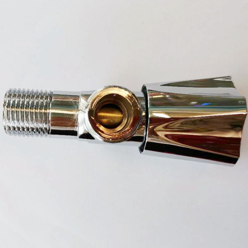 Triangle Three-way Angle Valve Toilet Bidet Shattaf Diverter Equal Tee Joint Filling Valve T-adapter 1PCS