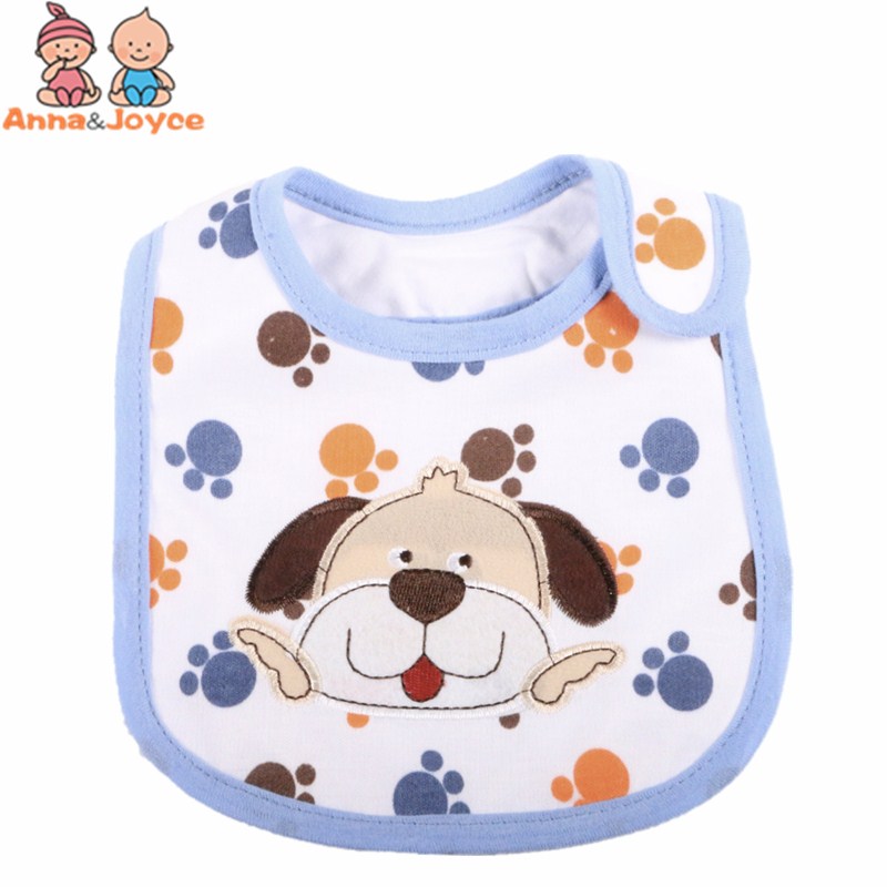 20Pc/lot f Baby Bibs Pattern Toddler Baby Waterproof Saliva Towel Cotton Fit 0-3 Years Infant Burp Cloths Feeding