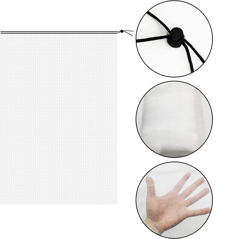 1m X 1.5m Insect-proof Plant Cover Garden Insect Control Mesh Anti Bird Protect Tree Net Fruits Vegetables Flowers Care Cover