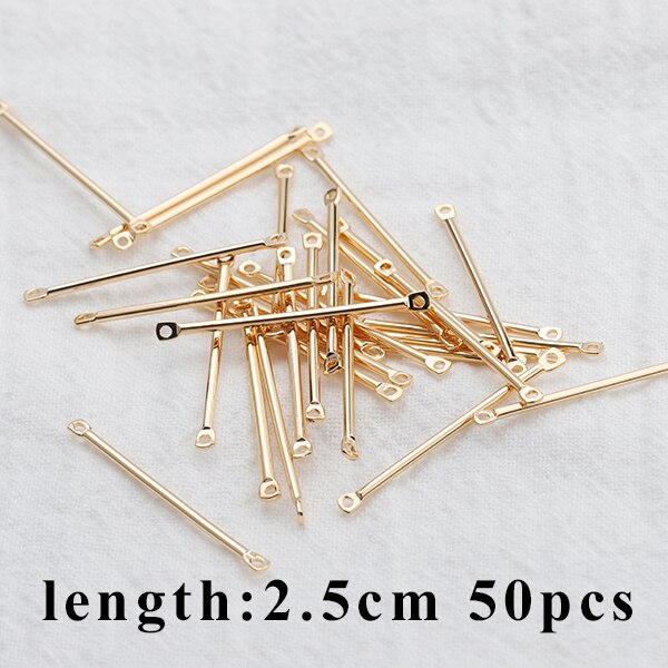 YEGUI M811,jewelry accessories,needle,18k gold plated,0.3 microns,diy accessories,nickel free,charm,jewelry making,50pcs/lot: M81102